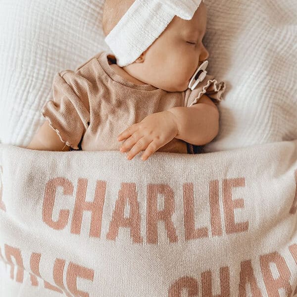 Tiled Name Blanket Tiled Name Blanket