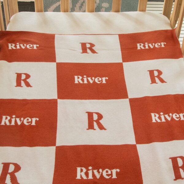 Signature Letter Blanket