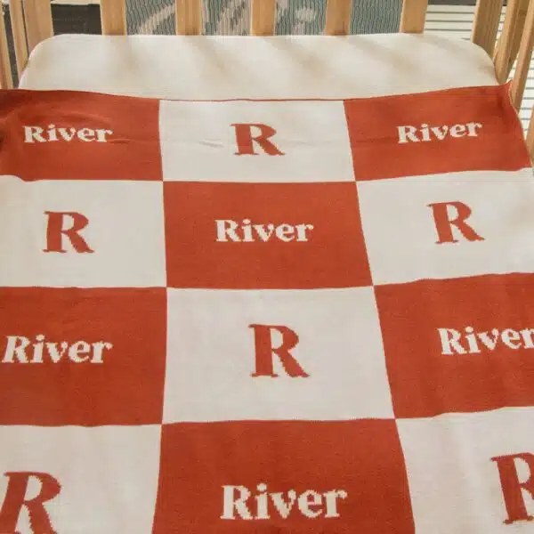 Signature Letter Blanket