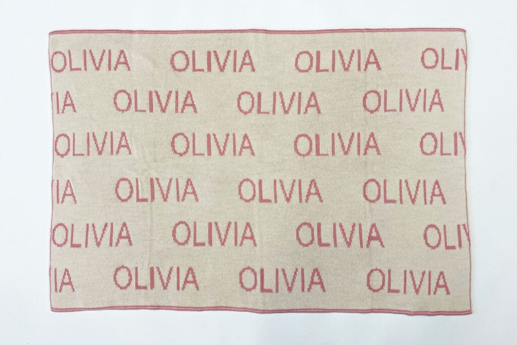 Tiled Name Blanket