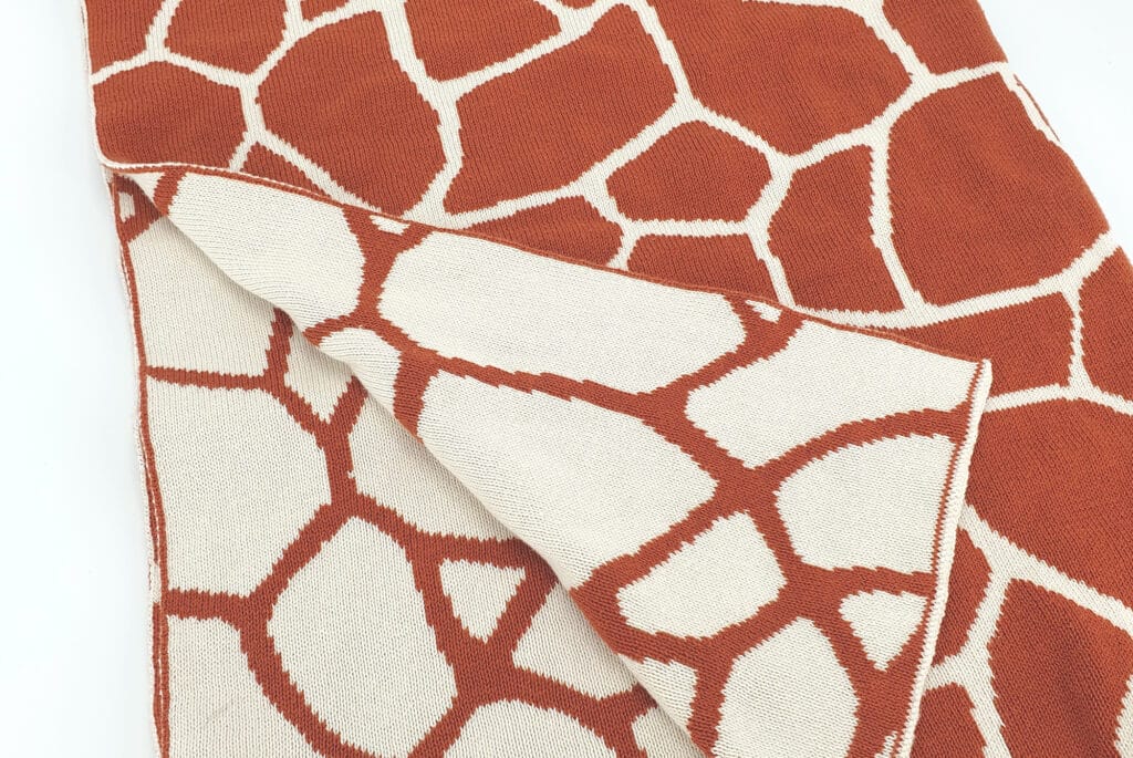 Giraffe Name Blanket
