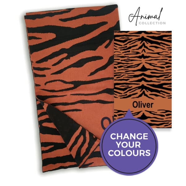 Tiger Name Blanket Tiger Name Blanket