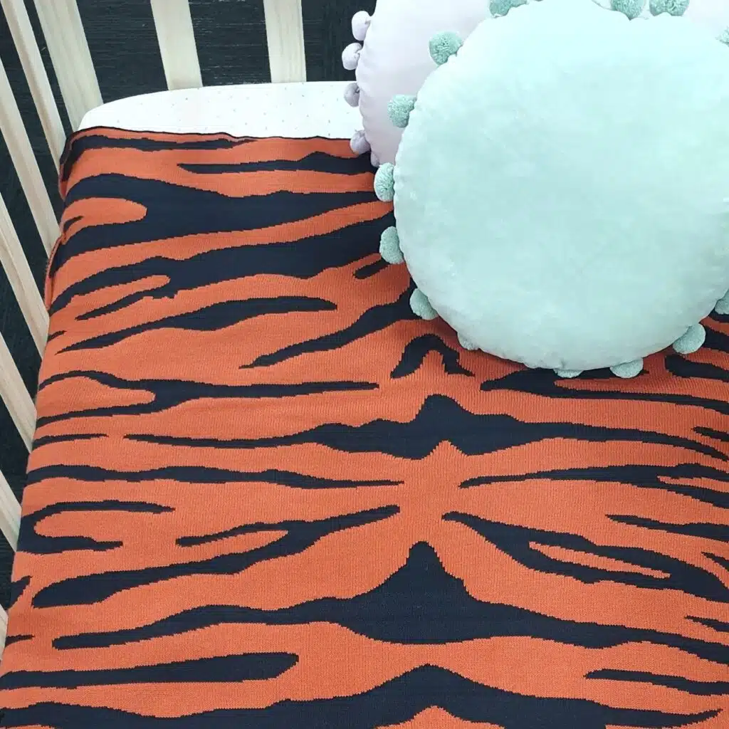 Tiger Name Blanket
