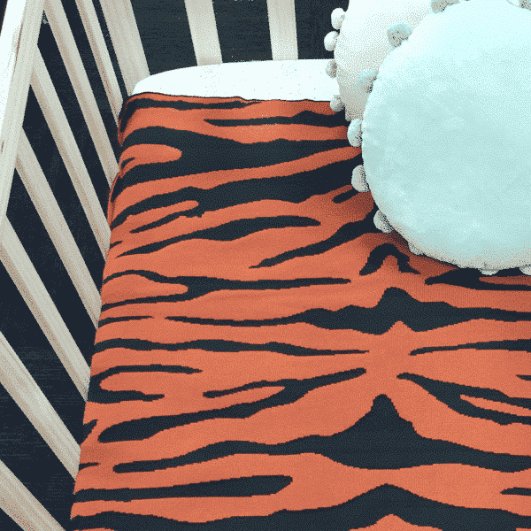 Tiger Name Blanket Tiger Name Blanket