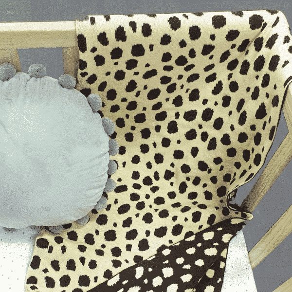 Cheetah Name Blanket Cheetah Name Blanket
