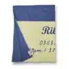 Birth Details Blanket