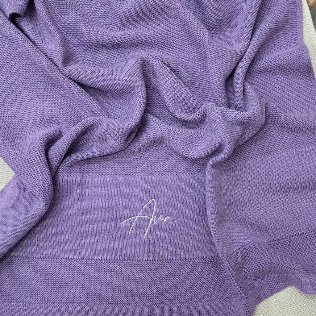 Purple Baby Blanket