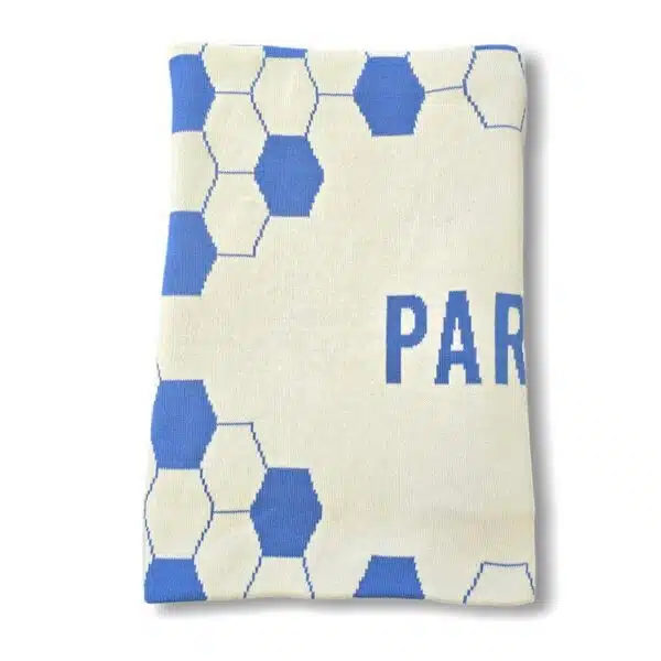 Custom Soccer Blanket – Newborn – 60 x 90cm, 100% Cotton