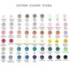 Custom Baby Blanket text colours options