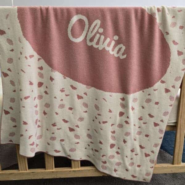 Custom Terrazzo Blanket Custom Terrazzo Blanket