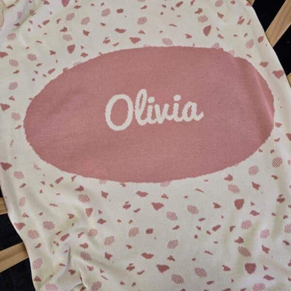 Custom Terrazzo Blanket Custom Terrazzo Blanket
