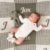 Custom Signature Gingham Blanket