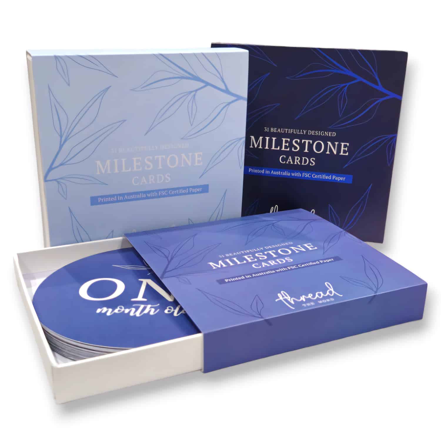 Seamist Milestone Cards