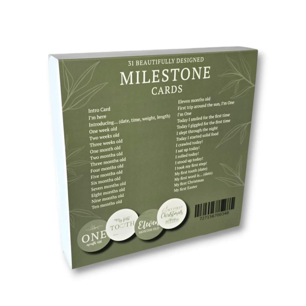 Sage Milestone Cards