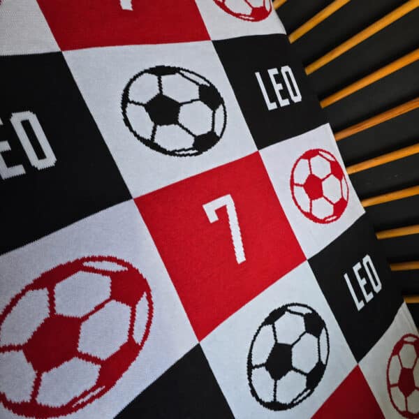 Custom Sports Signature Blanket