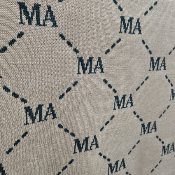 Custom Argyle Letter Blanket