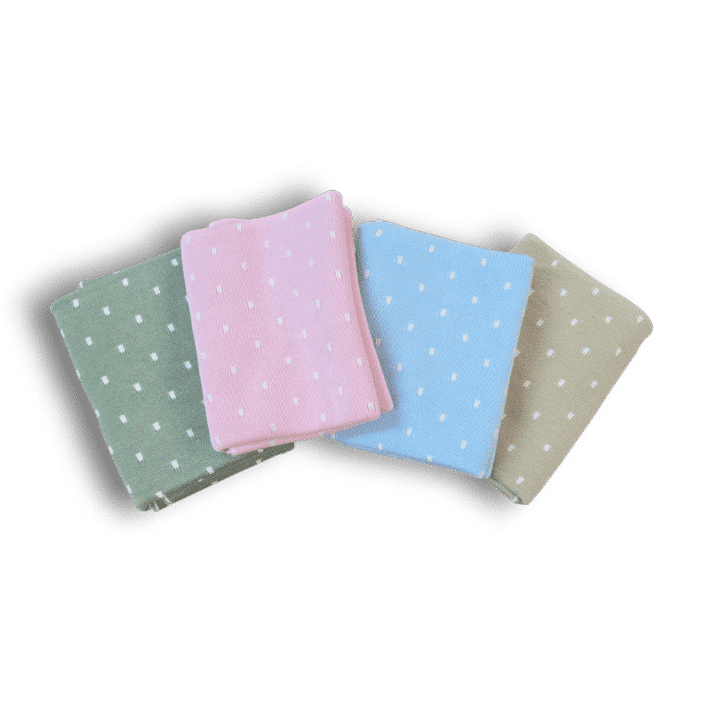 Premmie Blanket - Baby Blue Spots