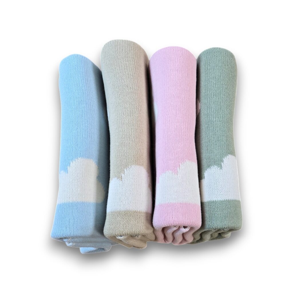 Premmie Blanket - Baby Pink Cloud