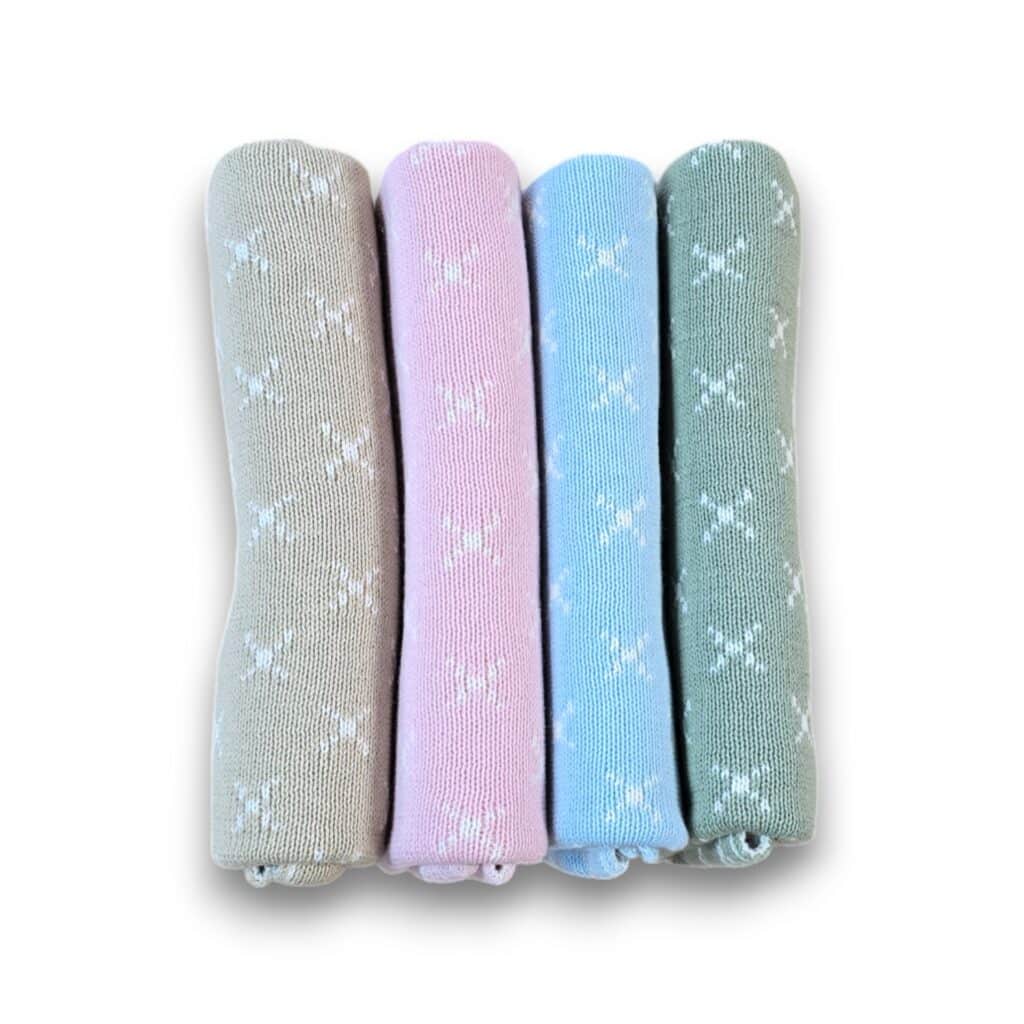 Premmie Blanket - Oat Crosses