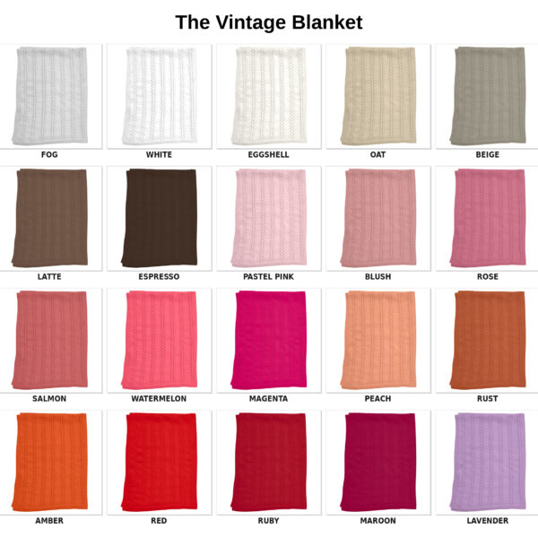 The Vintage Knitted Blanket The Vintage Knitted Blanket