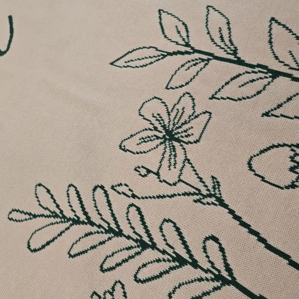 Custom Floral Blanket